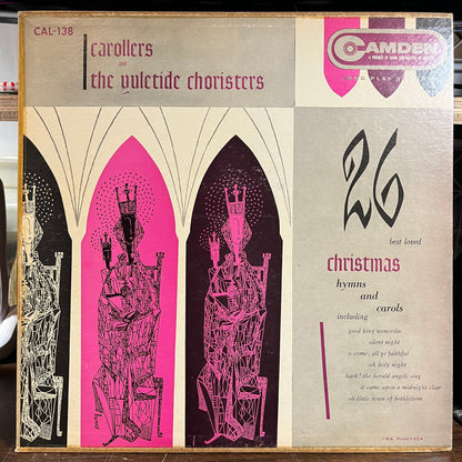 The Carollers - 26 Best Loved Christmas Hymns And Carols (LP) | Excellent+ (EX+) Very Good Plus (VG+)-