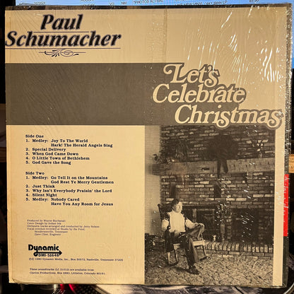 Paul Schumacher - Let's Celebrate Christmas *SHRINK* | Excellent+ (EX+) Near Mint (NM)-
