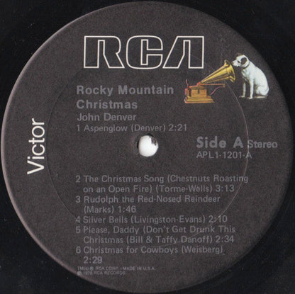 John Denver - Rocky Mountain Christmas (VINYL) | Excellent+ (EX+) Excellent+ (EX+)-