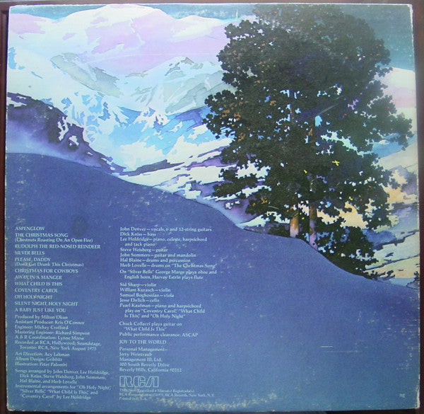 John Denver - Rocky Mountain Christmas (VINYL) | Excellent+ (EX+) Excellent+ (EX+)-