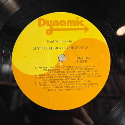 Paul Schumacher - Let's Celebrate Christmas *SHRINK* | Excellent+ (EX+) Near Mint (NM)-