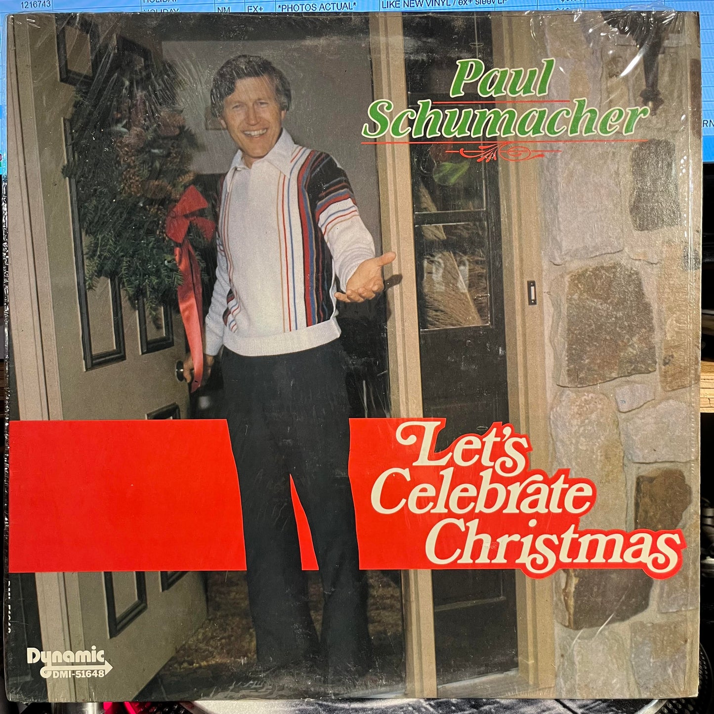 Paul Schumacher - Let's Celebrate Christmas *SHRINK* | Excellent+ (EX+) Near Mint (NM)-