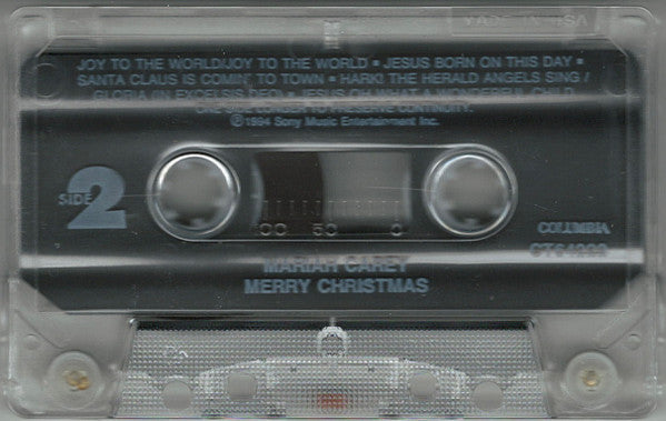 Mariah Carey - Merry Christmas (CASSETTE) | Excellent (EX) Excellent (EX)-