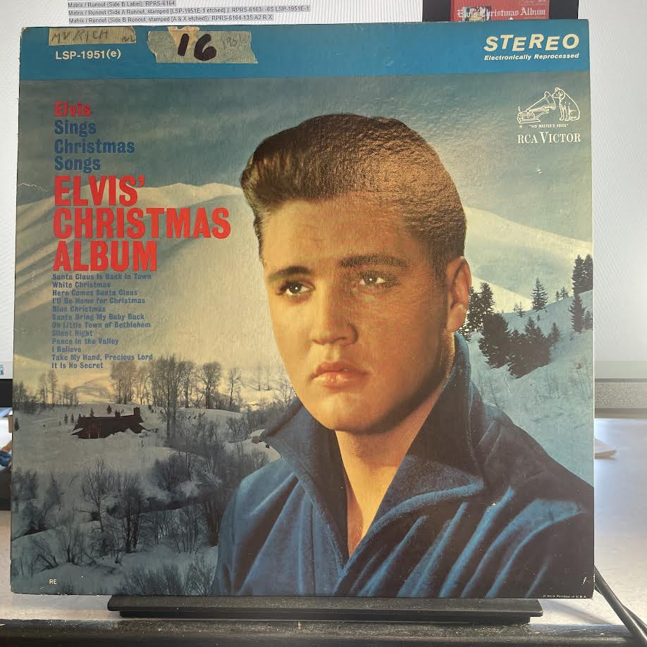 Elvis Presley - Elvis' Christmas Album (VINYL) | Excellent (EX) Very Good Plus (VG+)-