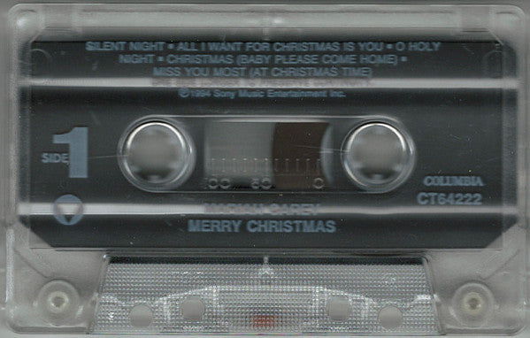 Mariah Carey - Merry Christmas (CASSETTE) | Excellent (EX) Excellent (EX)-