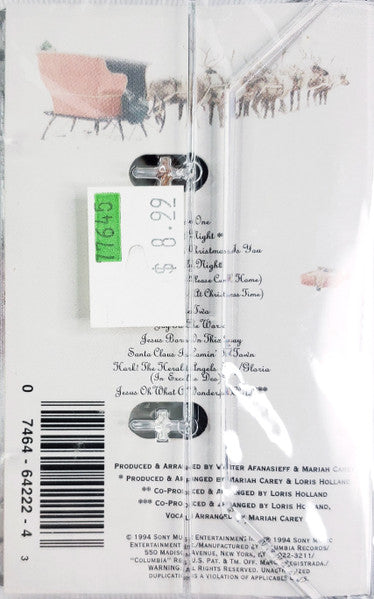 Mariah Carey - Merry Christmas (CASSETTE) | Excellent (EX) Excellent (EX)-