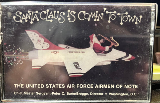 The United States Air Force Airmen Of Note - Santa Claus Is Comin' To Town (CASSETTE) | Excellent (EX) Excellent (EX)-