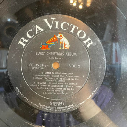 Elvis Presley - Elvis' Christmas Album (VINYL) | Excellent (EX) Very Good Plus (VG+)-