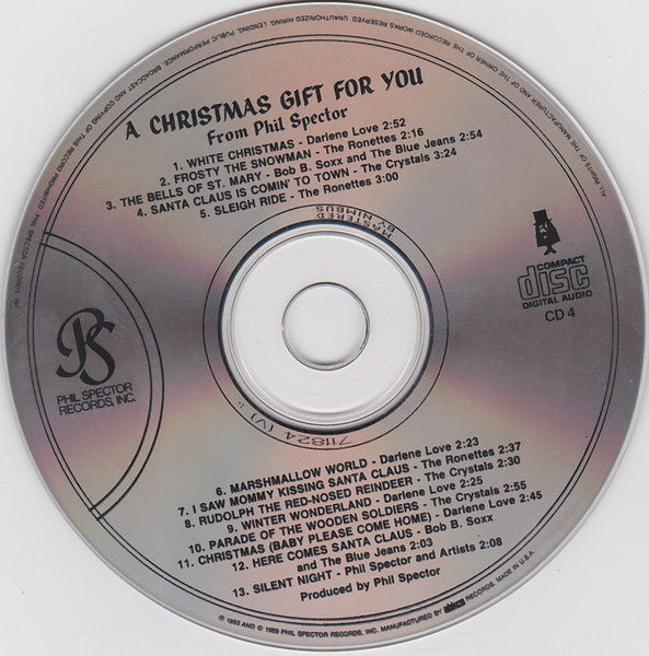 A Christmas Gift For You From Phil Spector (CD) | Excellent (EX) Excellent+ (EX+)-