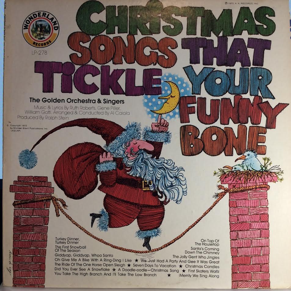 Golden Orchestra And Chorus - Christmas Songs That Tickle Your Funny Bone (VINYL) | Near Mint- (NM-) Near Mint- (NM-)-