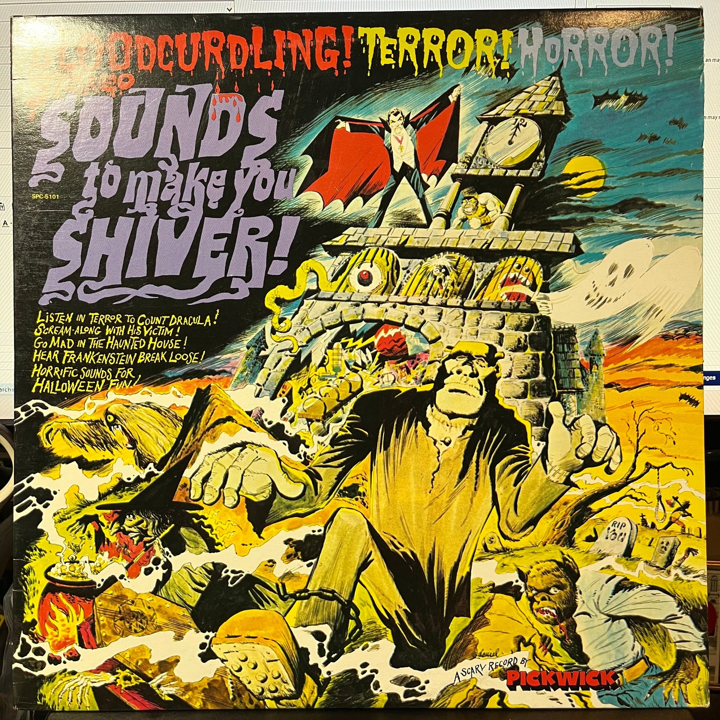 No Artist - Sounds To Make You Shiver (VINYL) | Near Mint- (NM-) Near Mint- (NM-)-
