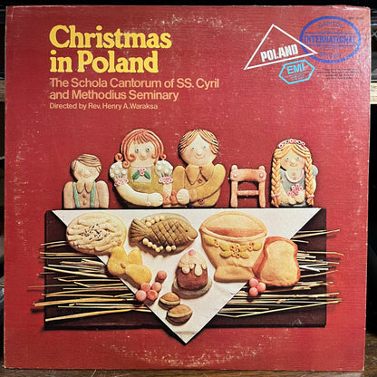 The Schola Cantorum Of S.S. Cyril And Methodius Se - Christmas In Poland (VINYL) | Near Mint- (NM-) Very Good Plus Plus (VG++)-
