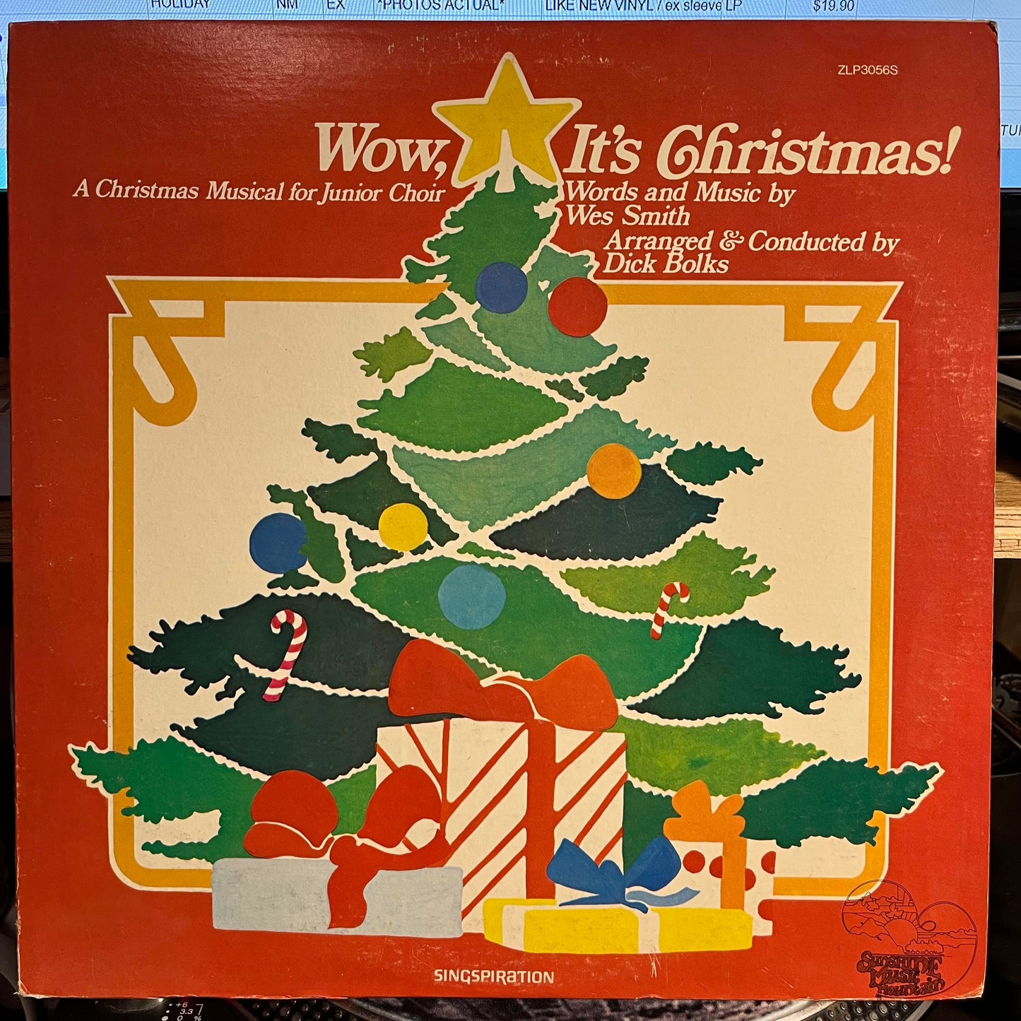 Wes Smith (4) - Wow, It's Christmas! | Near Mint (NM) Excellent (EX)-