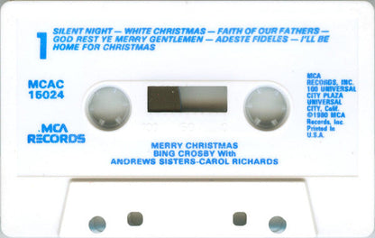 Bing Crosby - Merry Christmas *CASSETTE* | Near Mint (NM) Near Mint (NM)-