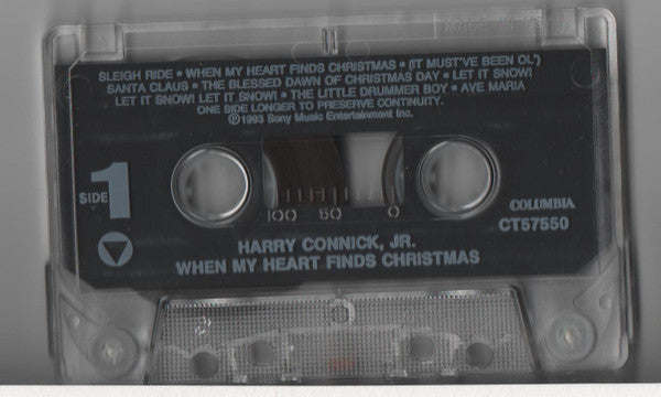 Harry Connick, Jr. - When My Heart Finds Christmas *CASSETTE* | Near Mint (NM) Near Mint (NM)-