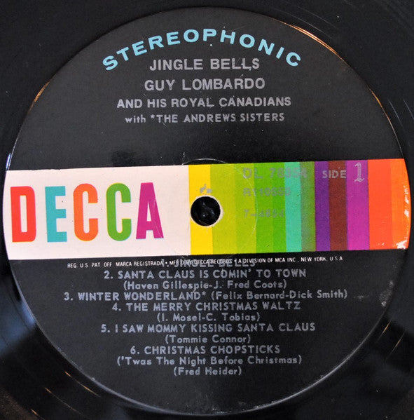 Guy Lombardo And His Royal Canadians - Jingle Bells | Near Mint (NM) Near Mint (NM)-