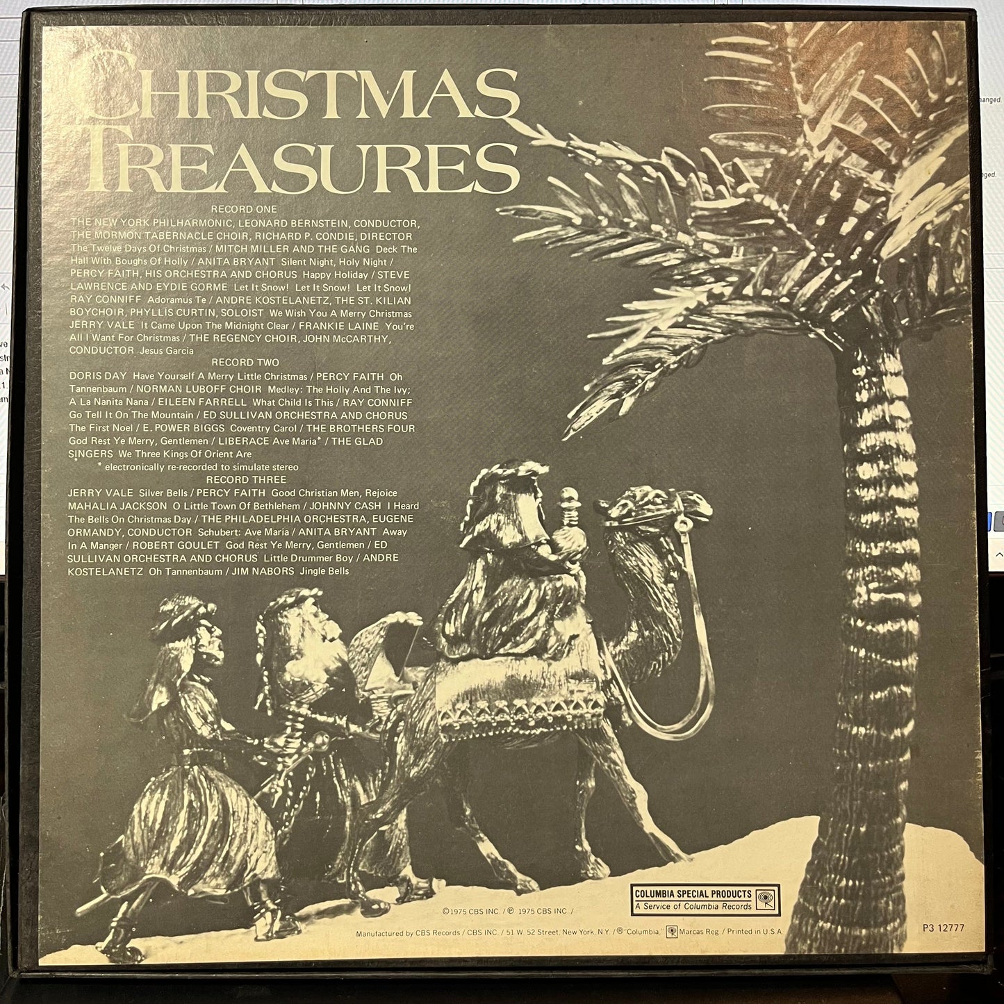 Various - Christmas Treasures (3xVINYL BOX) | Near Mint (NM or M-)-