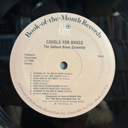 The Galliard Brass - Carols For Brass (3xLP BOX) | Near Mint (NM) Near Mint (NM)-