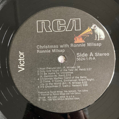 Ronnie Milsap - Christmas With Ronnie Milsap (VINYL) | Near Mint (NM or M-) Near Mint (NM)-
