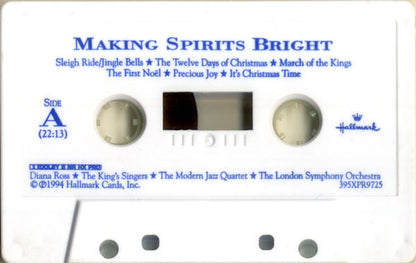 Diana Ross - Making Spirits Bright *CASSETTE* | Near Mint (NM) Near Mint (NM)-