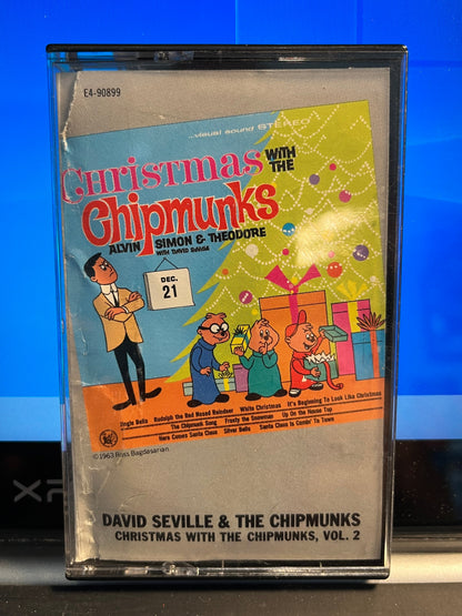 David Seville - Christmas With The Chipmunks, Vol. 2 *CASSETTE* | Near Mint (NM) Very Good (VG)-