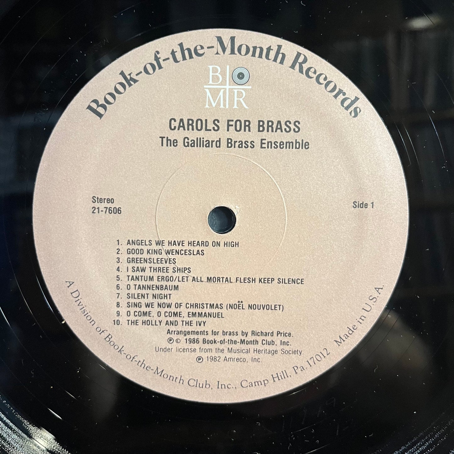 The Galliard Brass - Carols For Brass (3xLP BOX) | Near Mint (NM) Near Mint (NM)-