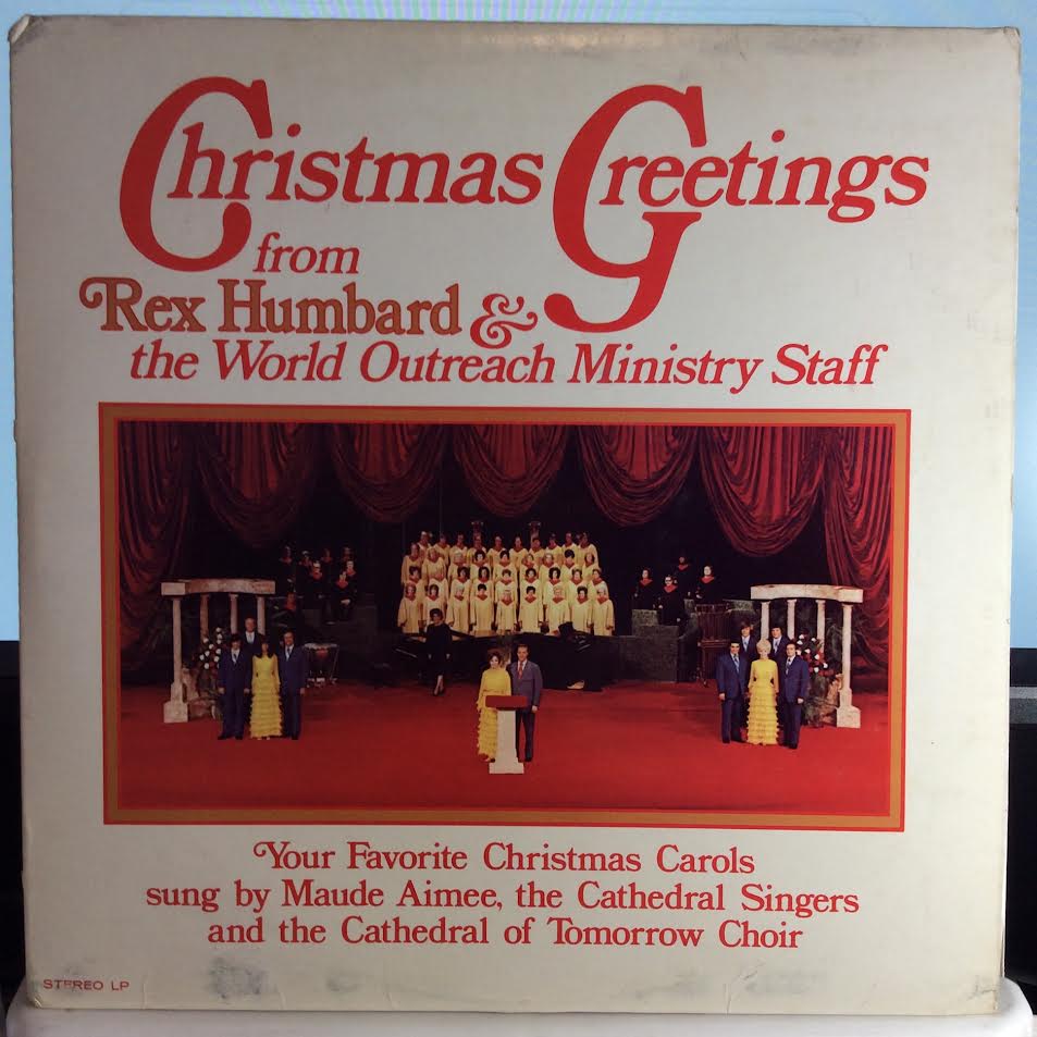 Rex Humbard - Christmas Greetings (VINYL) | Near Mint (NM) Excellent (EX)-