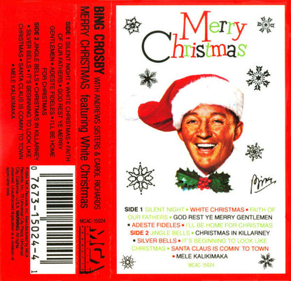 Bing Crosby - Merry Christmas *CASSETTE* | Near Mint (NM) Near Mint (NM)-