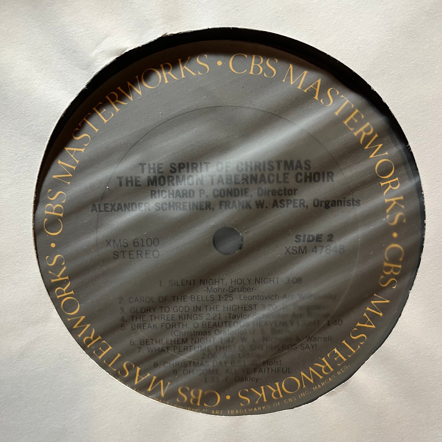 Mormon Tabernacle Choir - The Spirit Of Christmas: Christmas Carols Sung By The Mormon Tabernacle Choir (VINYL) | Near Mint (NM or M-)-