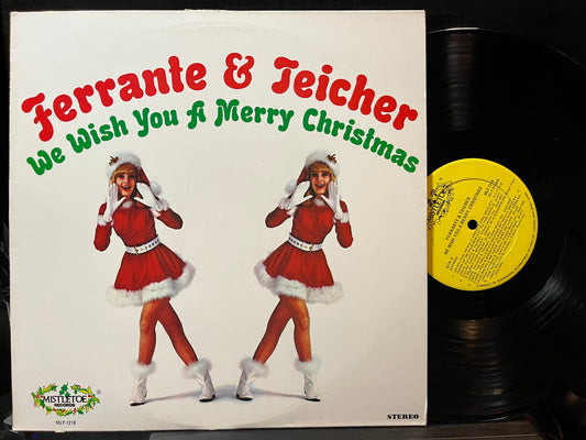 Ferrante & Teicher - We Wish You A Merry Christmas (VINYL LP MISTLETOE MLP-1218 1975) | USED Near Mint (NM or M-) Near Mint (NM)-