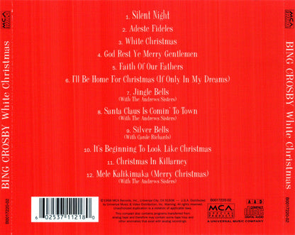 Bing Crosby - White Christmas (CD) | Near Mint (NM) Near Mint (NM)-