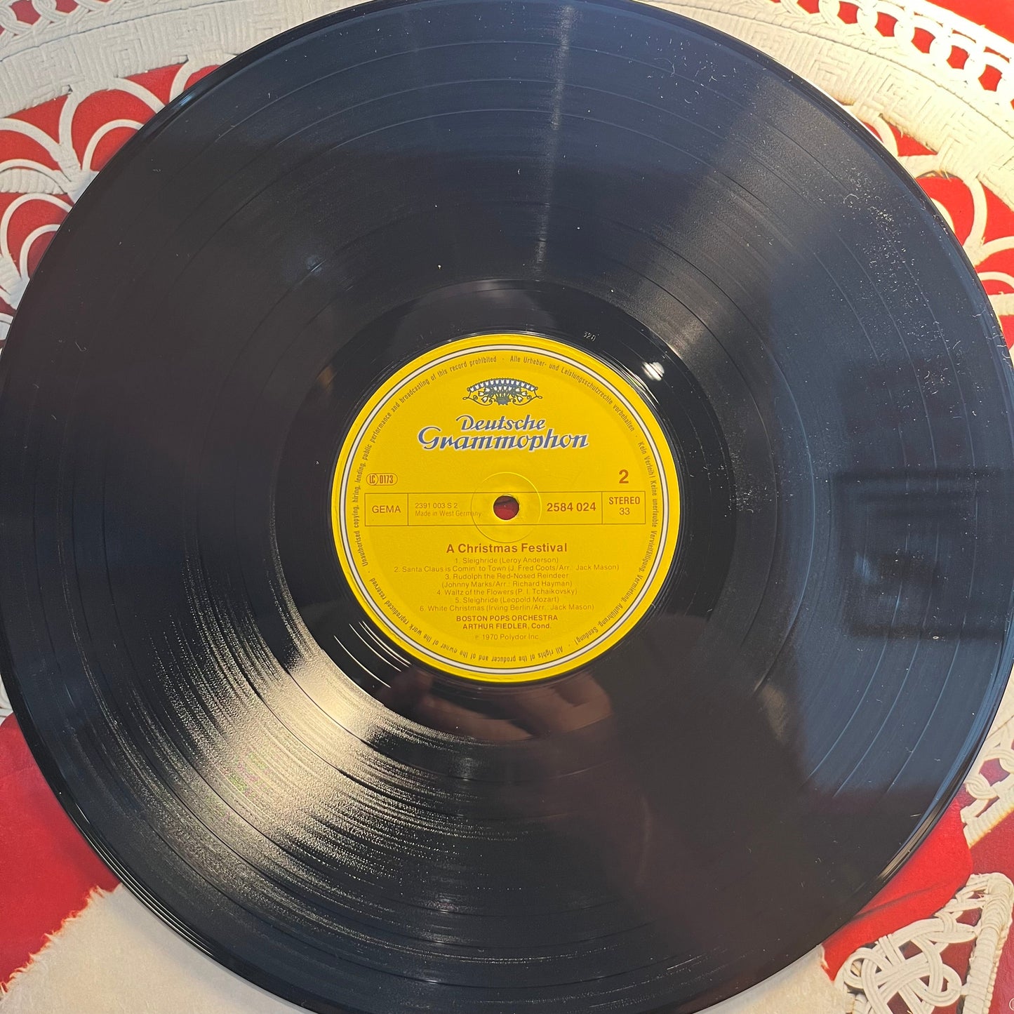 Arthur Fiedler - A Christmas Festival *GERMANY* | Near Mint (NM) Excellent (EX)-