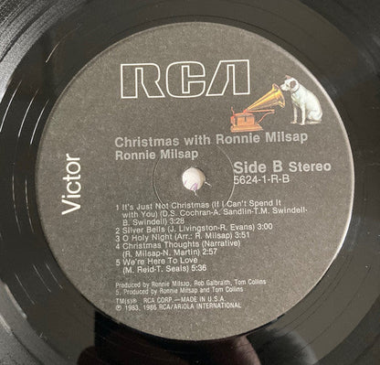 Ronnie Milsap - Christmas With Ronnie Milsap (VINYL) | Near Mint (NM or M-) Near Mint (NM)-