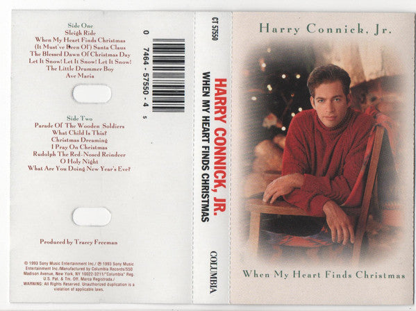 Harry Connick, Jr. - When My Heart Finds Christmas *CASSETTE* | Near Mint (NM) Near Mint (NM)-