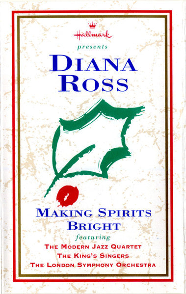 Diana Ross - Making Spirits Bright *CASSETTE* | Near Mint (NM) Near Mint (NM)-