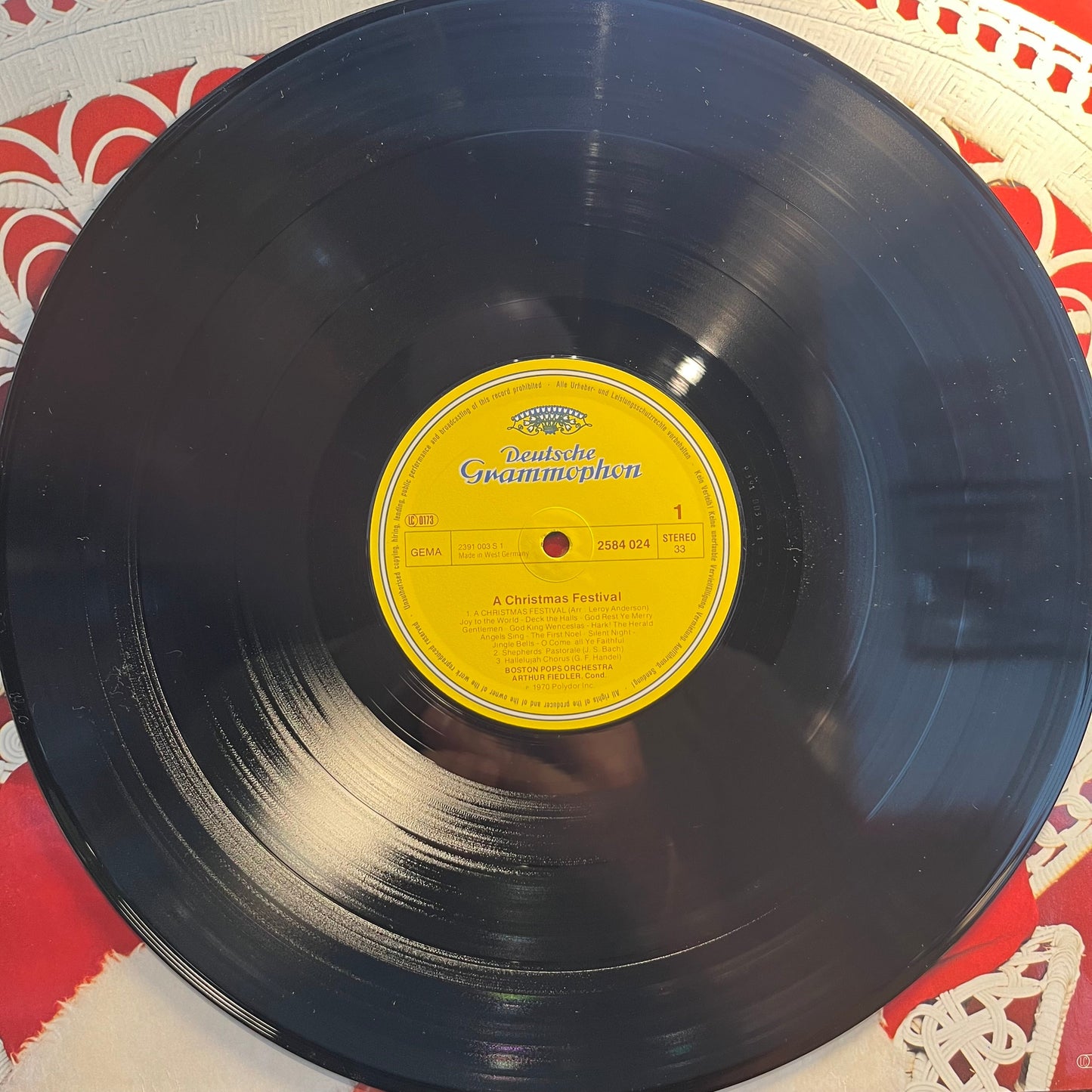 Arthur Fiedler - A Christmas Festival *GERMANY* | Near Mint (NM) Excellent (EX)-