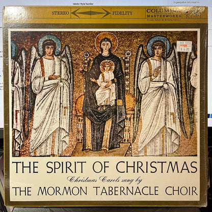 Mormon Tabernacle Choir - The Spirit Of Christmas: Christmas Carols Sung By The Mormon Tabernacle Choir (VINYL) | Near Mint (NM or M-)-