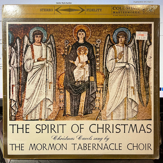 Mormon Tabernacle Choir - The Spirit Of Christmas: Christmas Carols Sung By The Mormon Tabernacle Choir (VINYL) | Near Mint (NM or M-)-