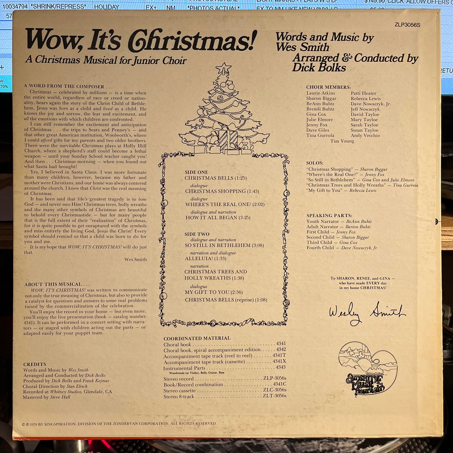 Wes Smith (4) - Wow, It's Christmas! | Near Mint (NM) Excellent (EX)-