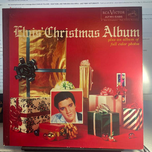 Elvis Presley - Elvis' Christmas Album (VINYL) | Very Good Plus (VG+) Excellent (EX)-
