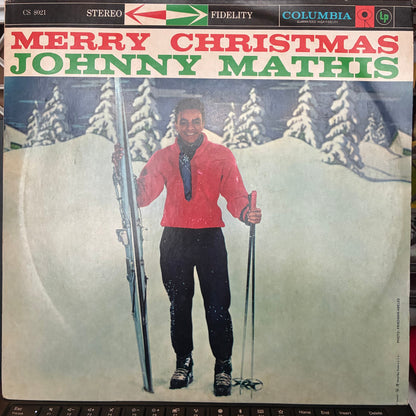 Johnny Mathis - Merry Christmas (VINYL) | Very Good Plus (VG+) Very Good Plus (VG+)-