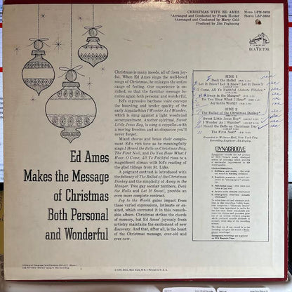 Ed Ames - Christmas With Ed Ames | Very Good Plus (VG+) Excellent+ (EX+)-