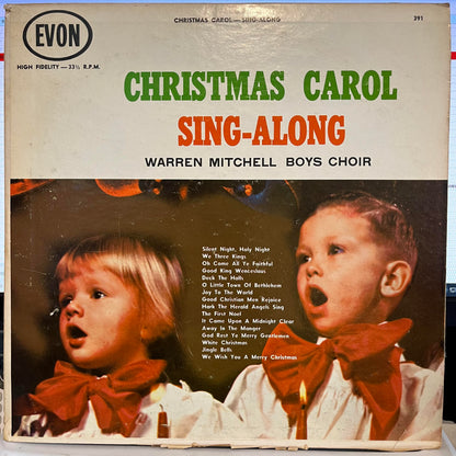 Warren Mitchell Boys Choir - Christmas Carol Sing-Along | Very Good Plus (VG+) Very Good (VG)-
