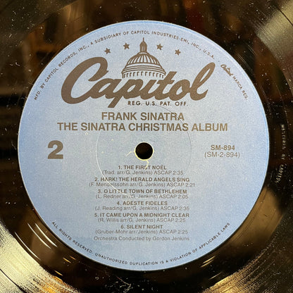 Frank Sinatra - The Sinatra Christmas Album (VINYL) | Excellent (EX)-