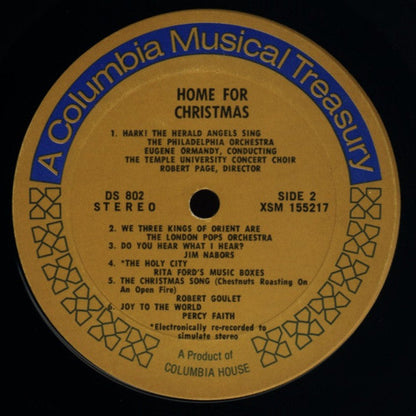 Various - Home For Christmas *BOX* | Very Good Plus (VG+)-