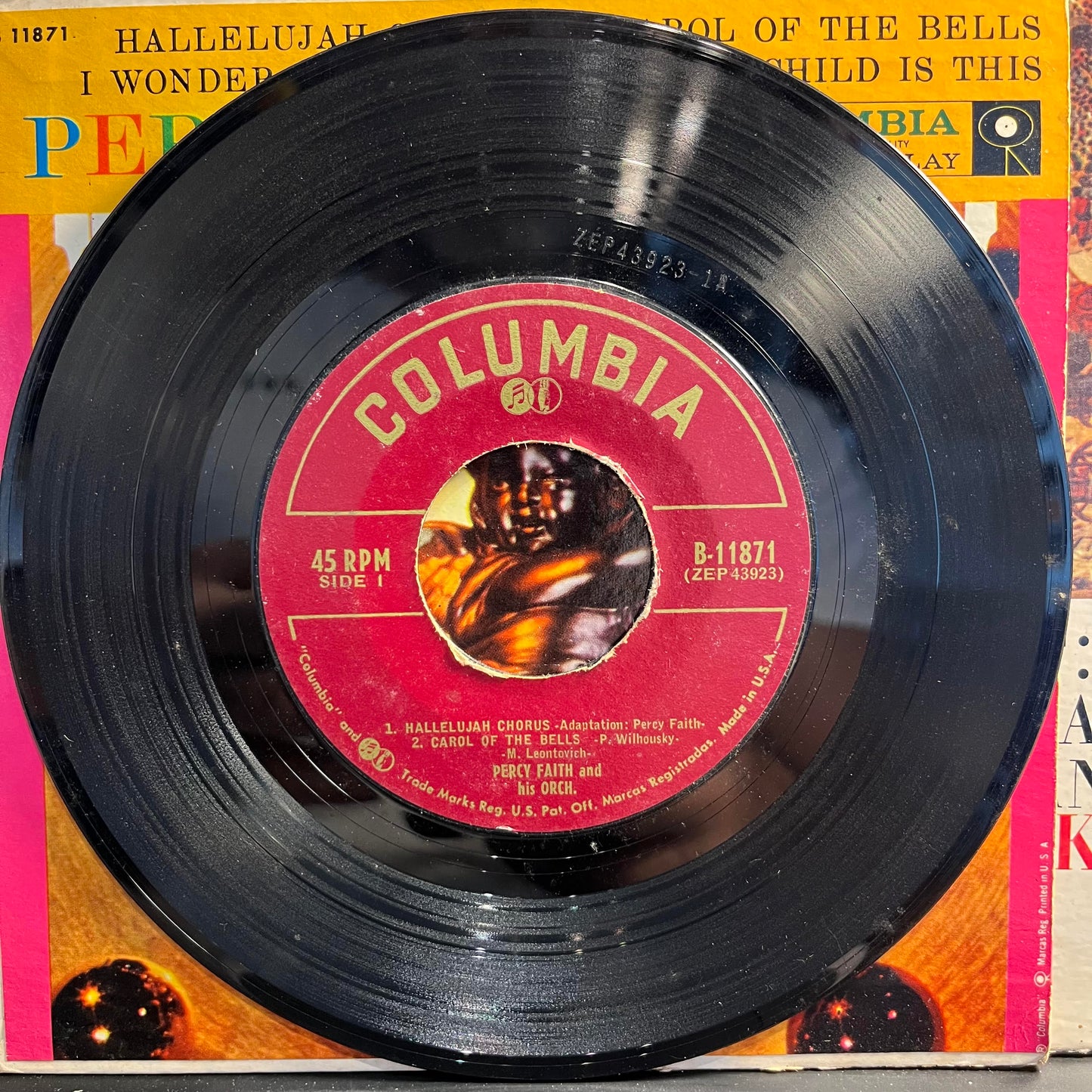 Percy Faith & His Orchestra - Hallelujah! *7"* | Very Good Plus (VG+) Very Good Plus (VG+)-