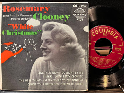 Rosemary Clooney - White Christmas (7" VINYL) | Very Good (VG) Excellent (EX)-