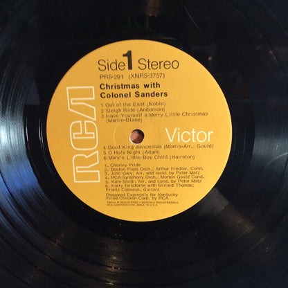 Various - Christmas With Colonel Sanders (VINYL) | Very Good (VG) Very Good Plus Plus (VG++)-