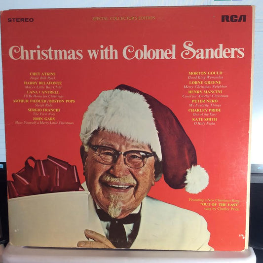 Various - Christmas With Colonel Sanders (VINYL) | Very Good (VG) Very Good Plus Plus (VG++)-
