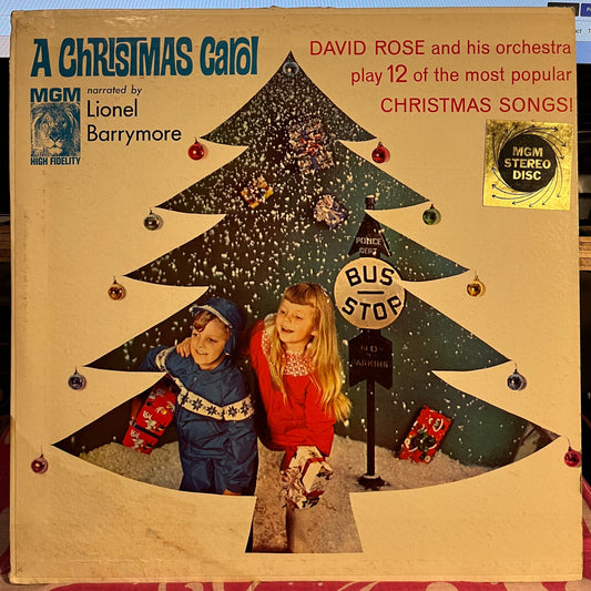 Lionel Barrymore, David Rose & His Orchestra - A Christmas Carol | Very Good (VG) Very Good Plus (VG+)-
